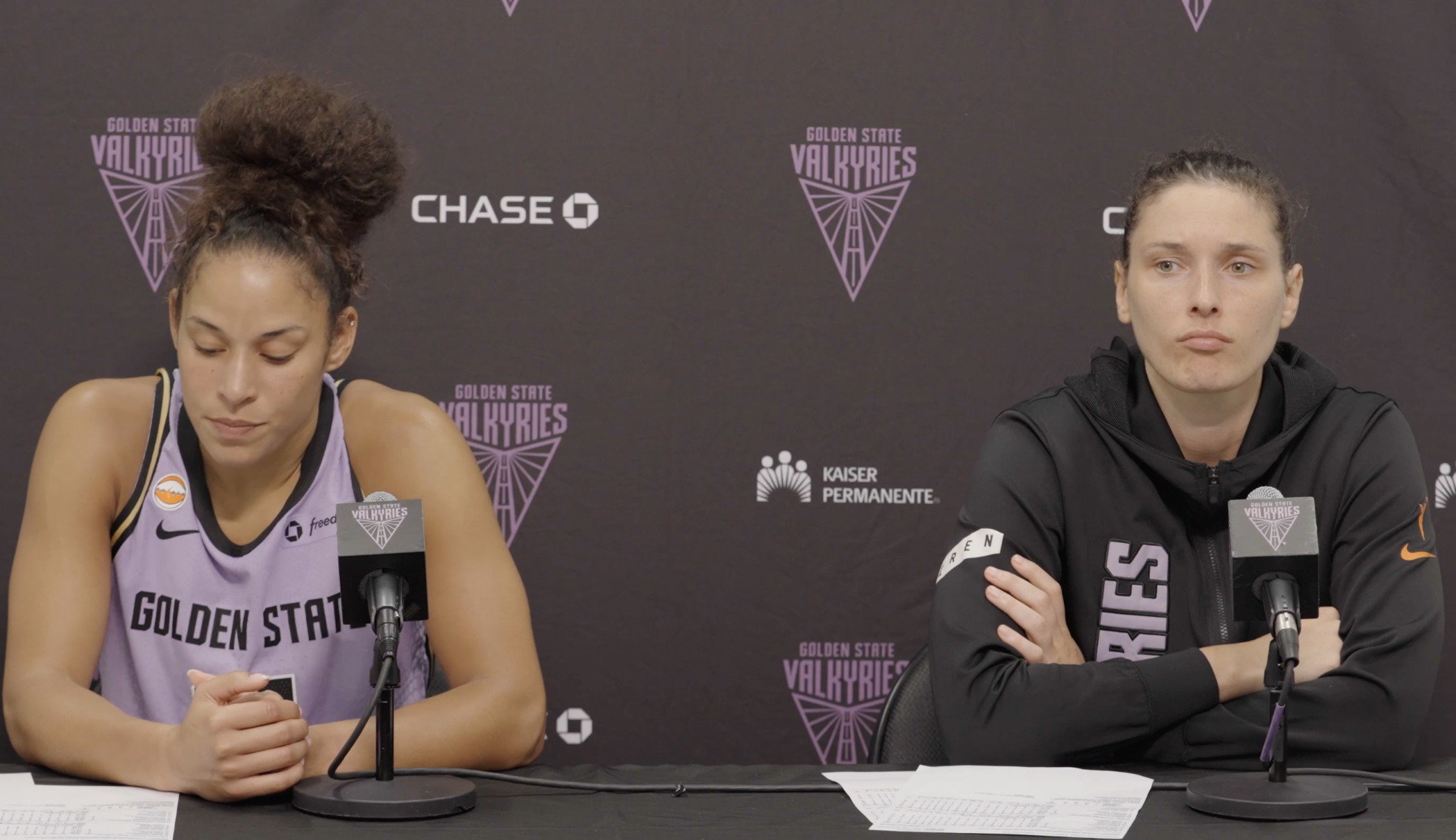 Veronica Burton and Cecilia Zandalasini Postgame Press Conference | 7/29/26